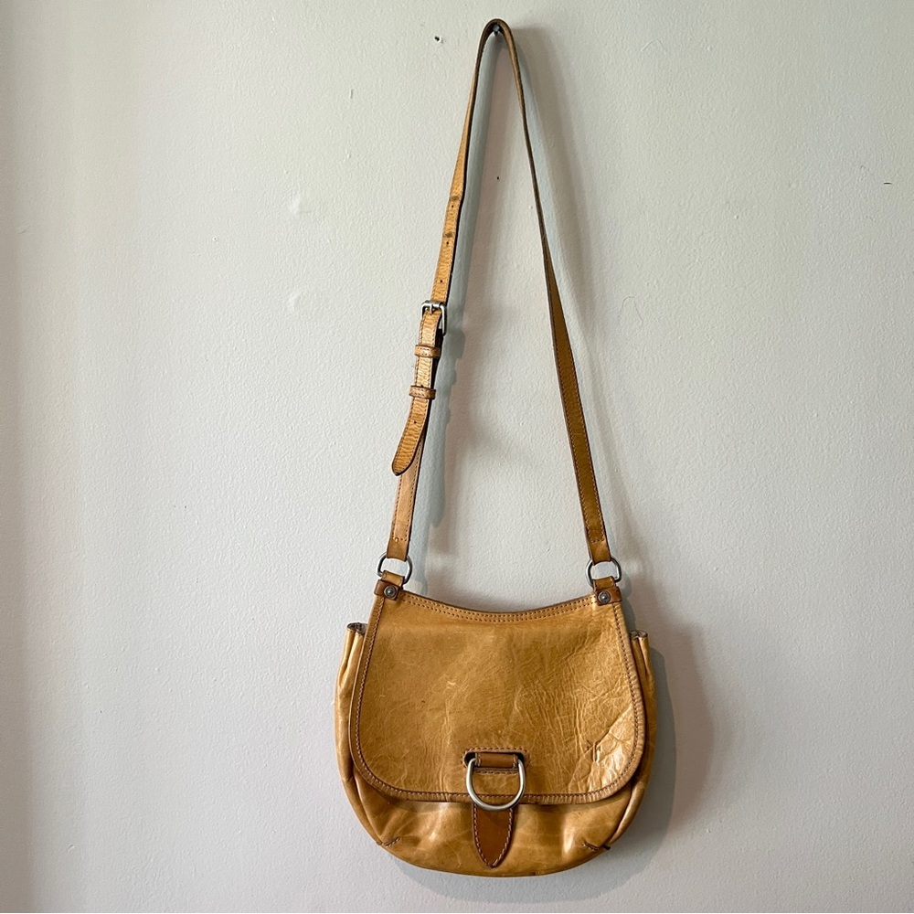 Frye Lucy Leather Crossbody Handbag